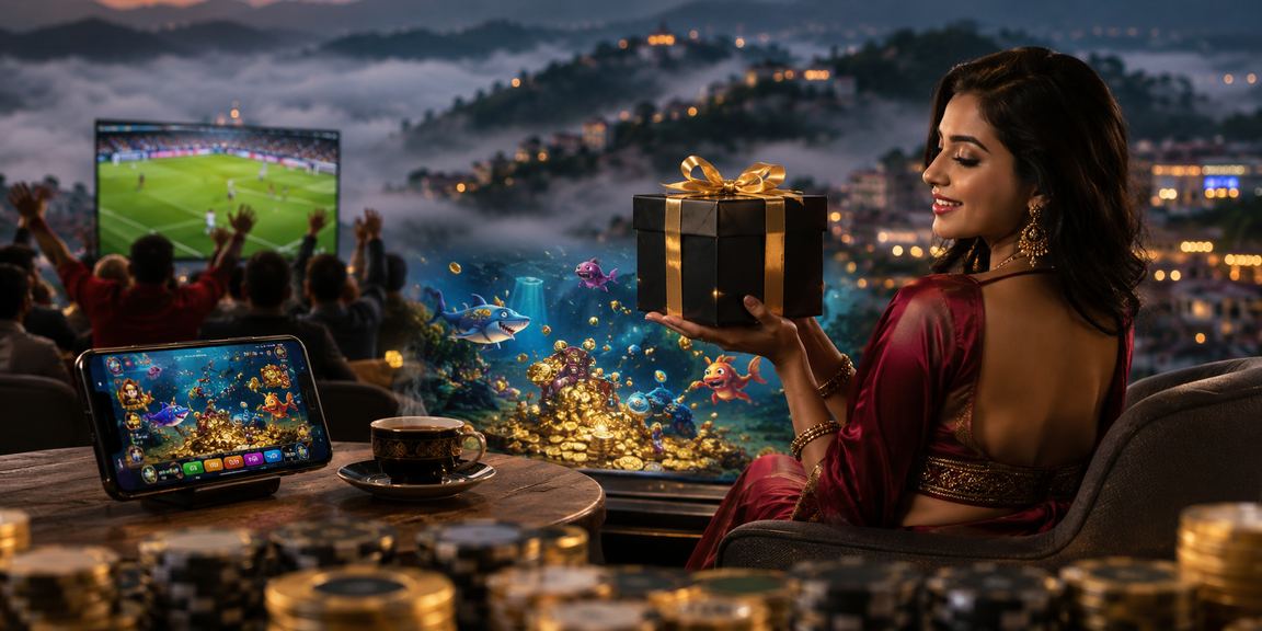 বান্দরবানের মাছ ধরা গেমের একটি উপস্থাপনা